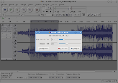 UsuarioDebian: Audacity - grabar y editar audio