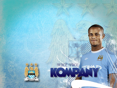 Vincent Kompany Wallpaper Manchester City FC