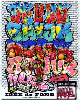 Graffiti Alphabet A-Z Full-Color