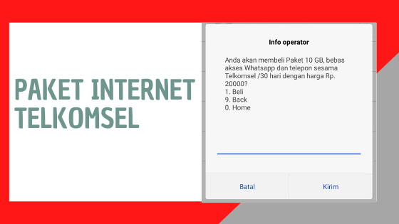 Paket Internet Telkomsel 10gb Unlimited Wa Nelpon 30 Hari Hanya 20 Ribu Fitrarahim