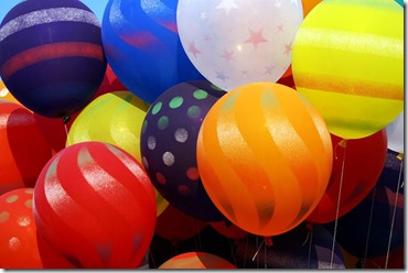 giveaway balloons