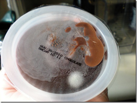 The ultimate sadness. . . mold in my pudding.