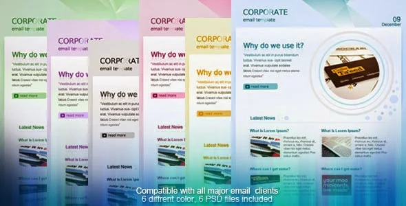 Themeforest Corporate Email Template