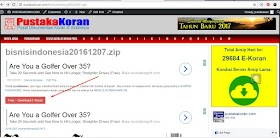 Button Download File Koran di PustakaKoran.com