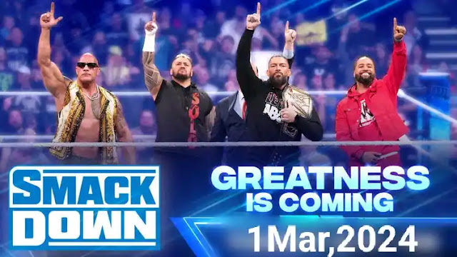 WWE SmackDown Full Results in Hindi 1Mar,2024.