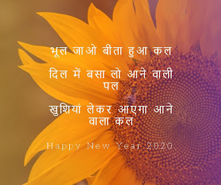 New Year 2020 wishes in Hindi