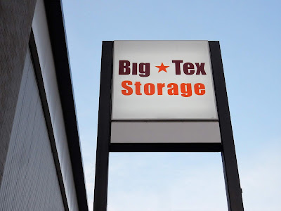 Big Tex Storage (signage)