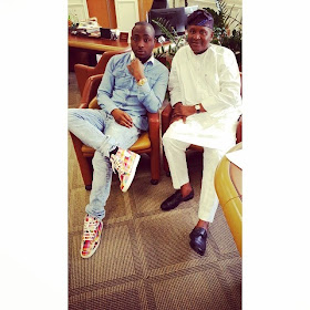 Davido and Aliko Dangote