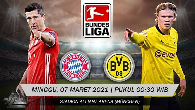 Prediksi Bayern Munchen Vs Borussia Dortmund