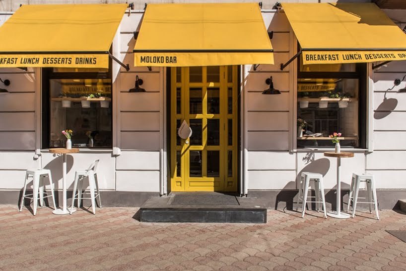 JK Lab Architects ha diseñado un nuevo café en Ucrania