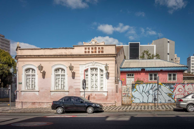 Casa na esquina da Augusto Stellfeld com Ébano Pereira