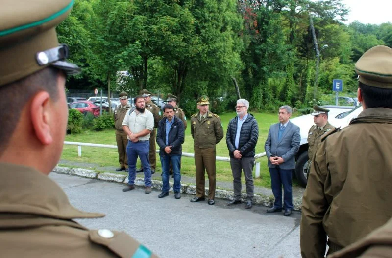 Carabineros recibe nuevos vehículos en la Región de Los Lagos