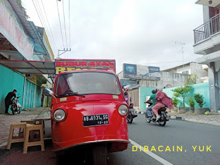 "paduan unik sedapnya rasa bubur ayam bemo"