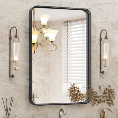 Rounded Rectangle Bathroom Mirror