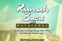 Donasi untuk rumah baca