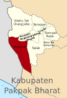 Peta wilayah Kecamatan Pagindar