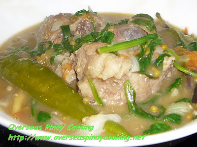 Ginisang Munggo with Oxtail Soup