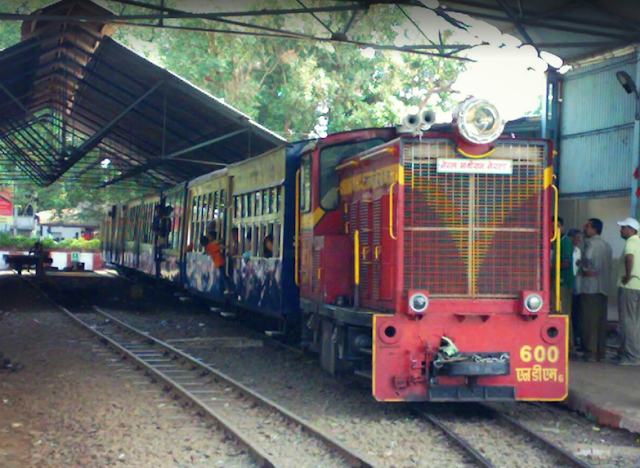 Matheran Toy Train Station just next to Neral Railway Station