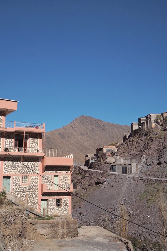 Randonnée dans le parc national du Toubkal au Maroc