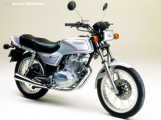 Honda CB250RS-Z 1981 Silver Metallic