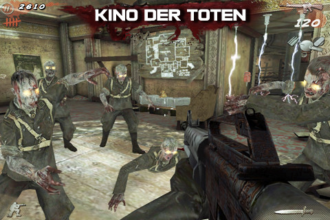 CoD Black Ops Zombies Gameplay Review for iPhone, iPod Touch and iPad