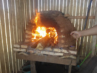 Дровяная печь. Кухня Парагвая