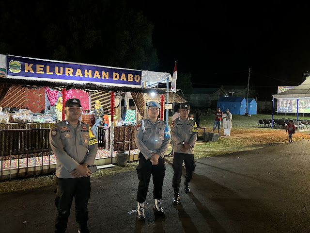 Polres Lingga Lakukan Pengamanan pada Festival Warisan Bunda Tahun 2023 di Dabo Singkep