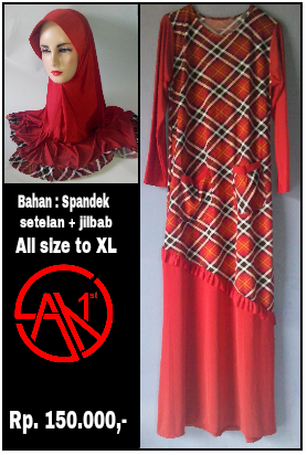 busana muslim spandek