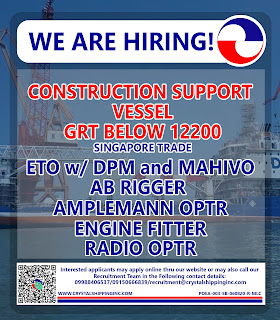 seaman career at offshore vessel