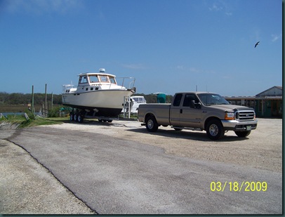 hauling out and engine 001
