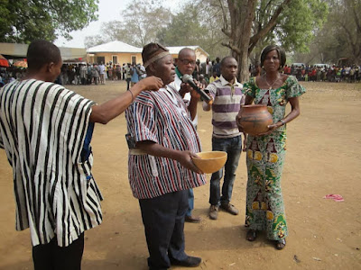 Image - Pouring of libation by the Chief priest