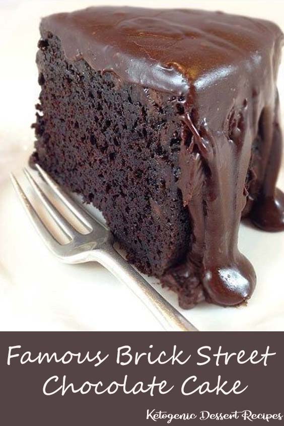 Famous Brick Street Chocolate Cake