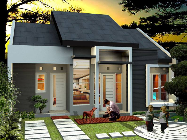 Rumah Minimalis Tampak Depan