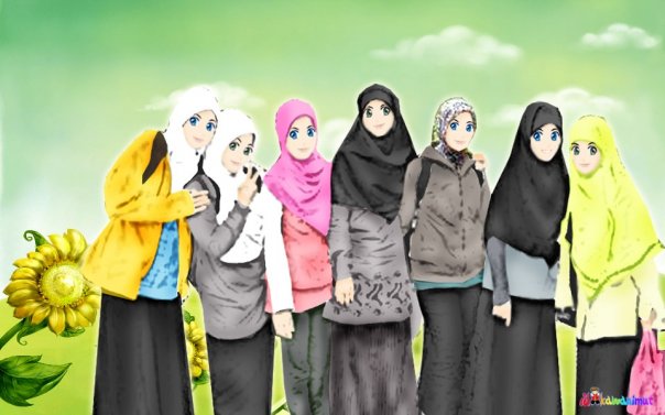Kawasan Lynn Damya: Koleksi Kartun Muslimah Yang Menawan Hati