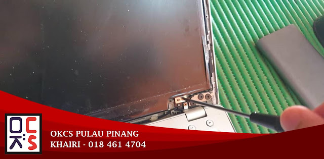 SOLVED : KEDAI REPAIR LAPTOP BERTAM | HP FOLIO 9470M SCREEN CRACK