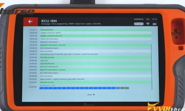 Xhorse VVDI Key Tool Plus Read BMW ISN 9
