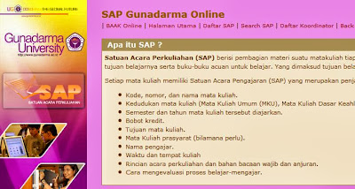 SAP Universitas Gunadarma