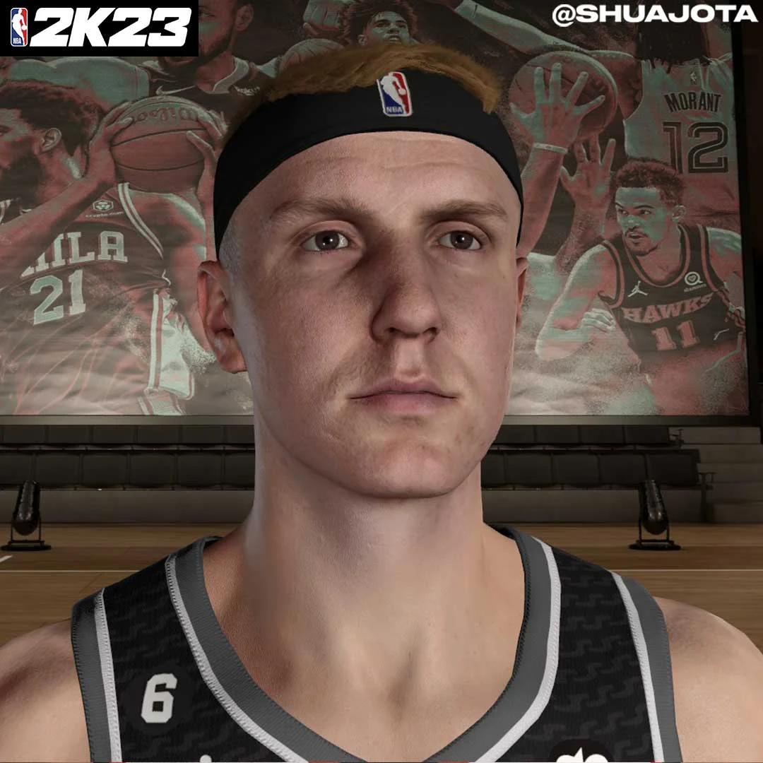 NBA 2K23 Kevin Huerter Cyberface
