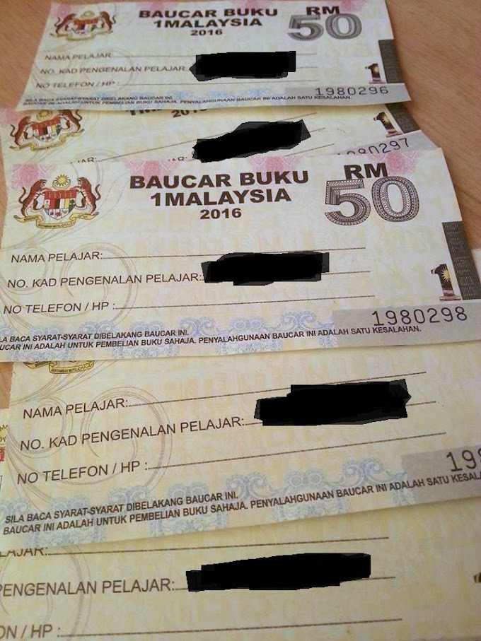 Baucar Buku 1 Malaysia Dah Dapat Yeay!