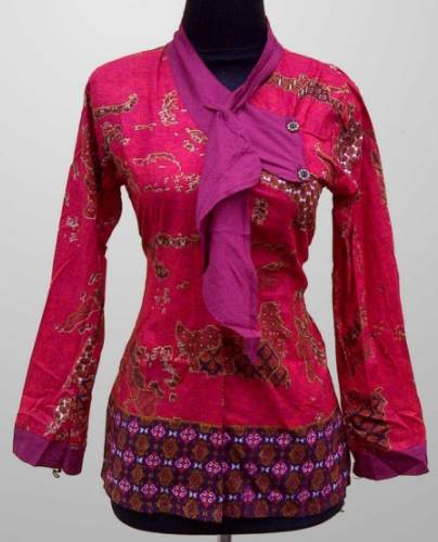 65 Model Gamis Batik Modern Desain Model Baju
