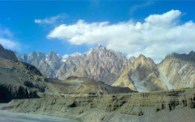 Passu Cathedral from Zarabad