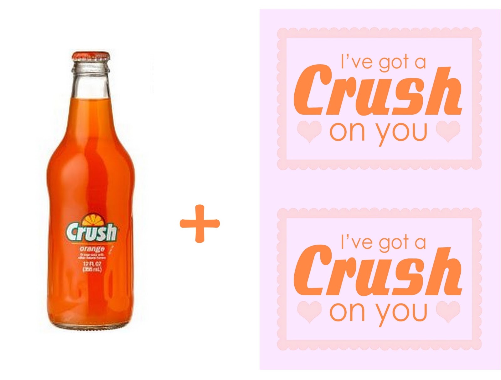 Grab a couple bottles or cans of your favorite flavor of Crush soda ...