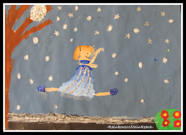 photo of: Third Grade Painting of The Nutcracker Suite Ballet via RainbowsWithinReach