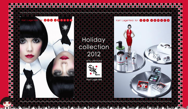 Shu Uemura Karl Lagerfeld Holiday Collection 2012 Prestigious Bordeaux Palette