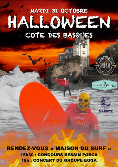 Halloween Maison du surf Biarritz 2023