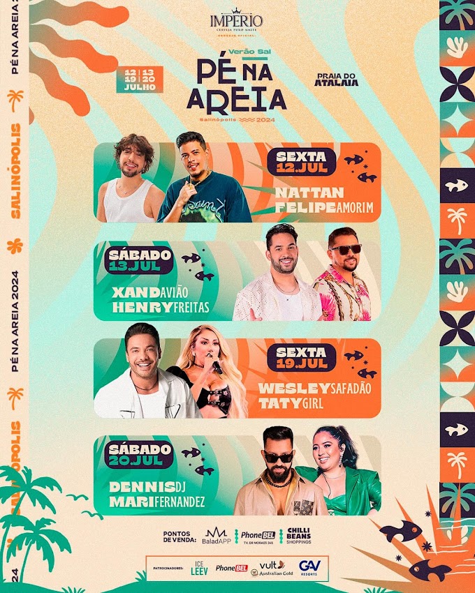 13/07/2024 Shows de Xand Avião e Henry Freitas em Salinópolis [Praia de Atalaia]