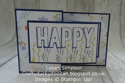 Stampin' Up! UK Independent  Demonstrator Susan Simpson, Craftyduckydoodah!, Daisy Delight, Happy Celebrations, Supplies available 24/7 from my online store, 