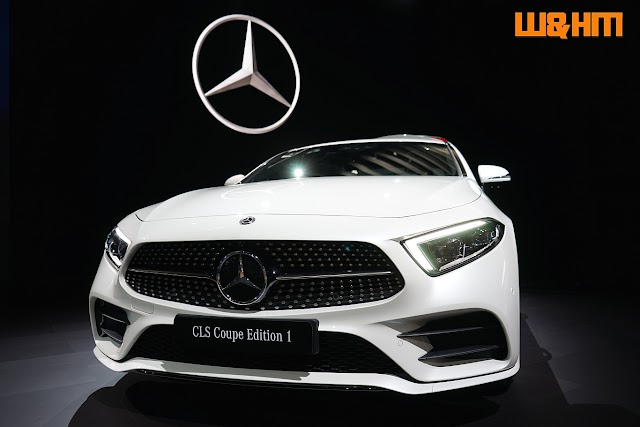 The Picture Perfect 2018 Mercedes Benz CLS Coupe Edition 1 at #LAAS 2017 #MercedesBenz #CLSCoupe 