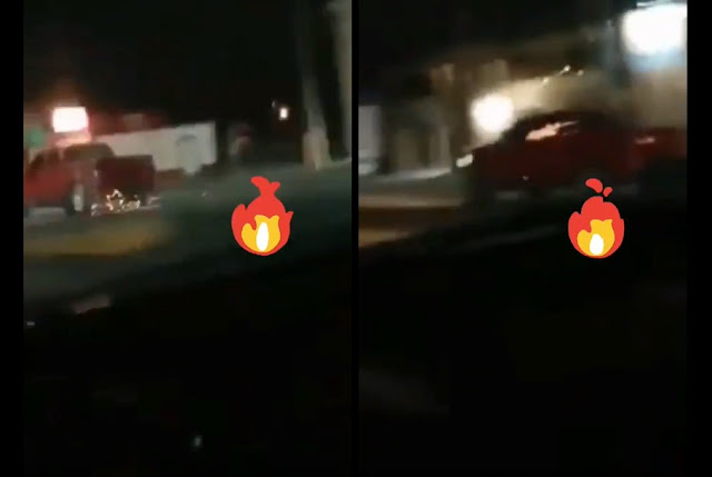 video: Mientras se disparaban con los contras Sicarios se graban en el topón entre El CDG vs CDN en Miguel Aleman, Tamaulipas