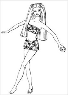 barbie shoes off coloring pages  disney coloring pages